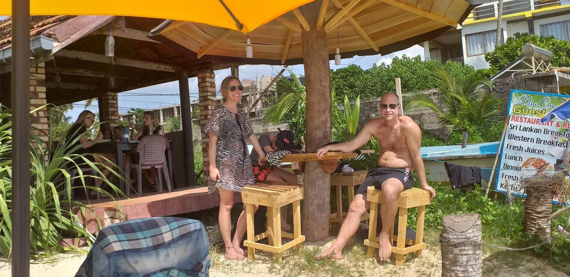 Blue Corals Beach Bungalow Matara Dış mekan fotoğraf